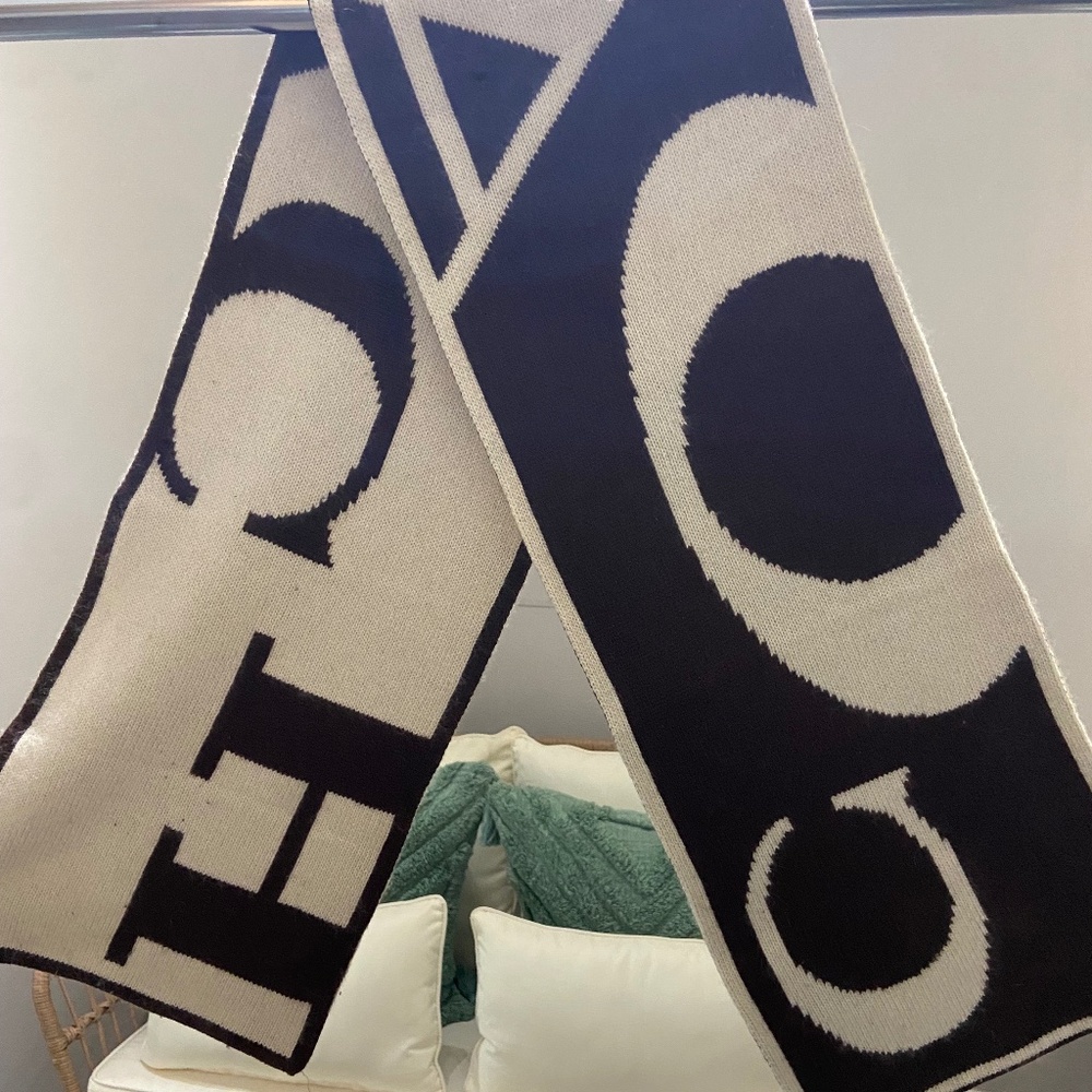 Wool COACH scarf